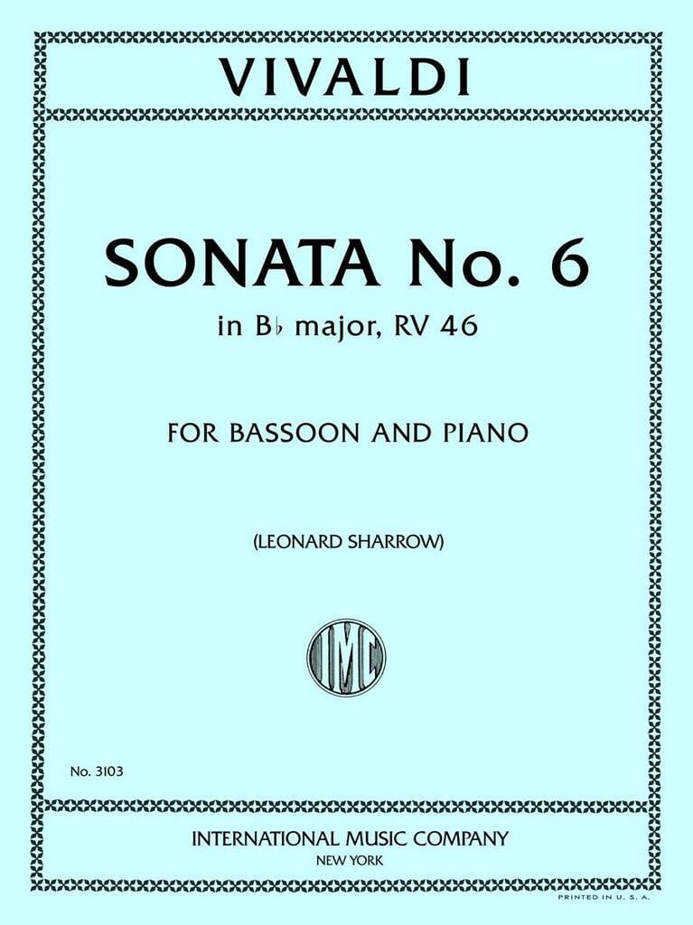 Sonata N. 6 Si B (Sharrow)